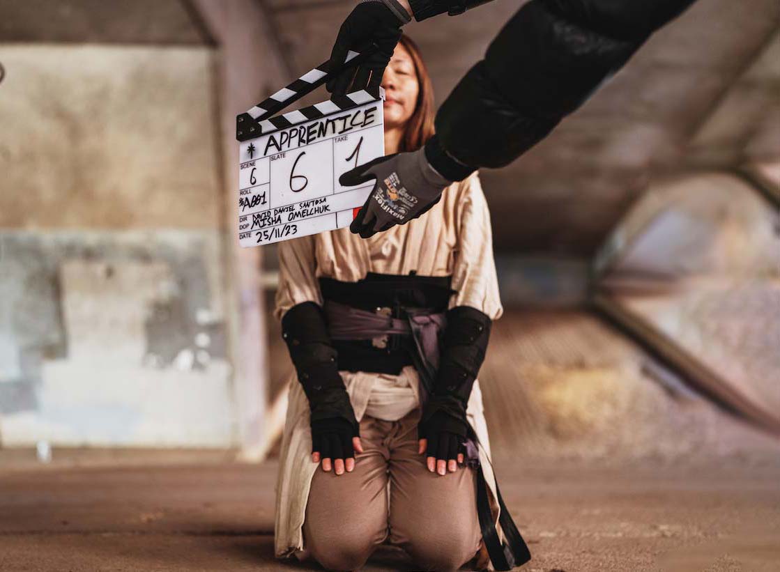 still photo from production